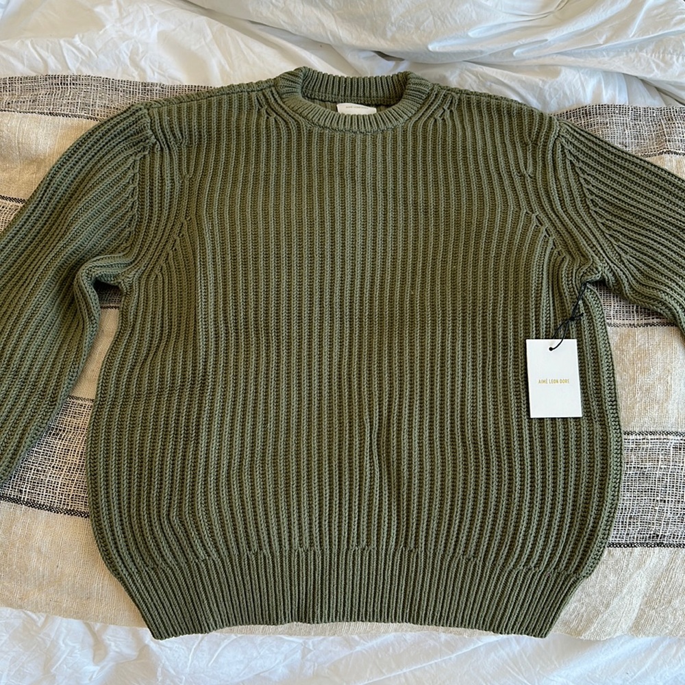 Brand new with tags Aimé Leon Dore Waffle Sweater.